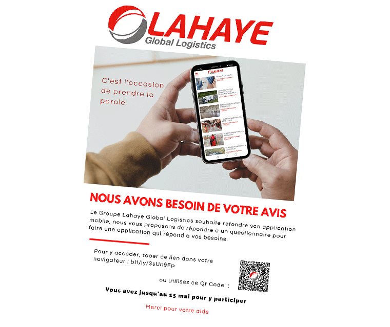 Affiche Pour Questionnaire Appli Mobile Lahaye