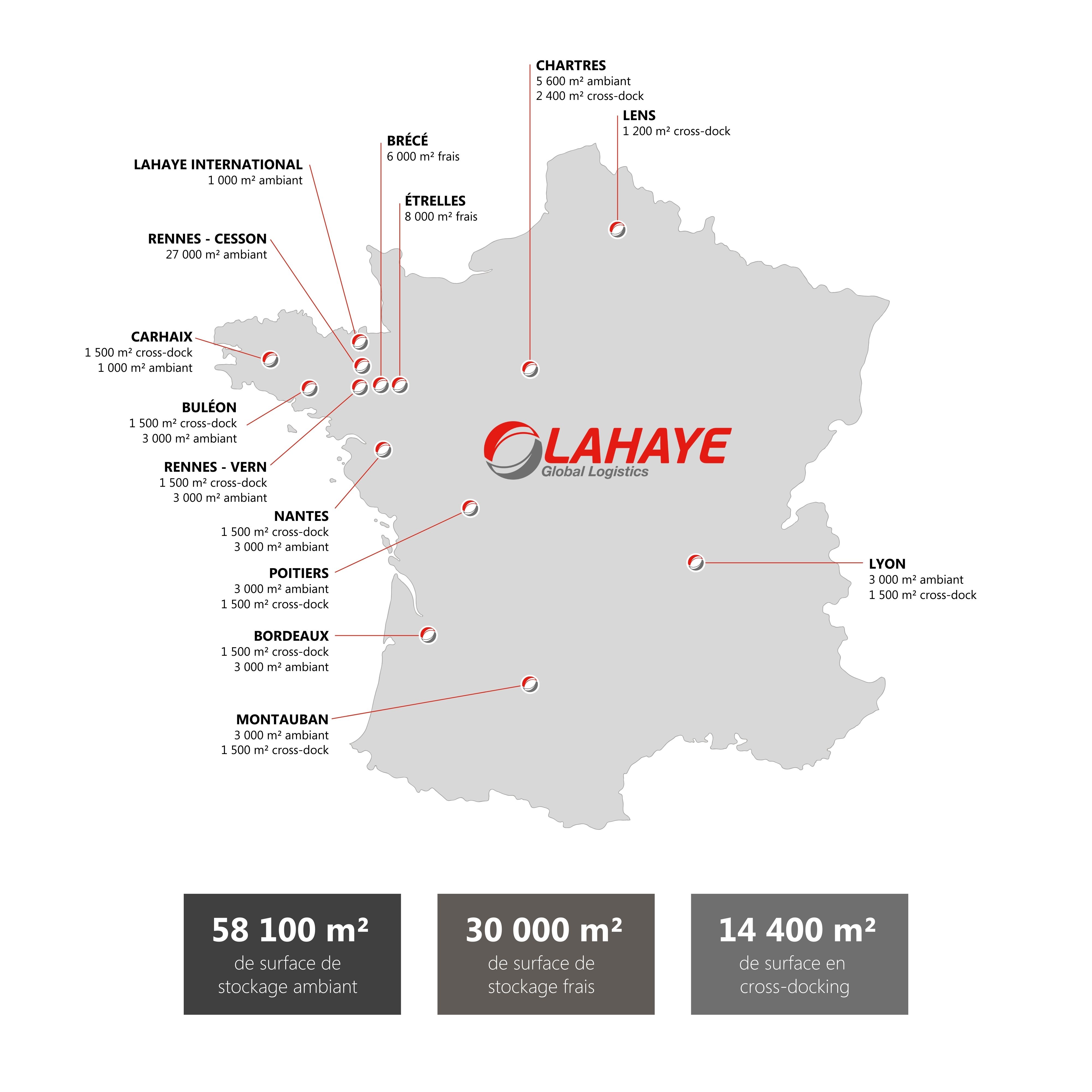 Carte Agences Logistiques 1