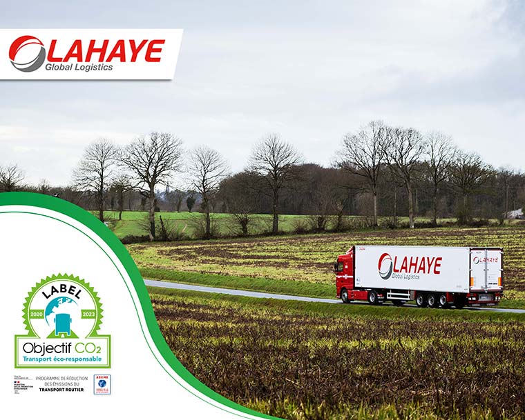 Lahaye Global Logistics Label Objectif Co2