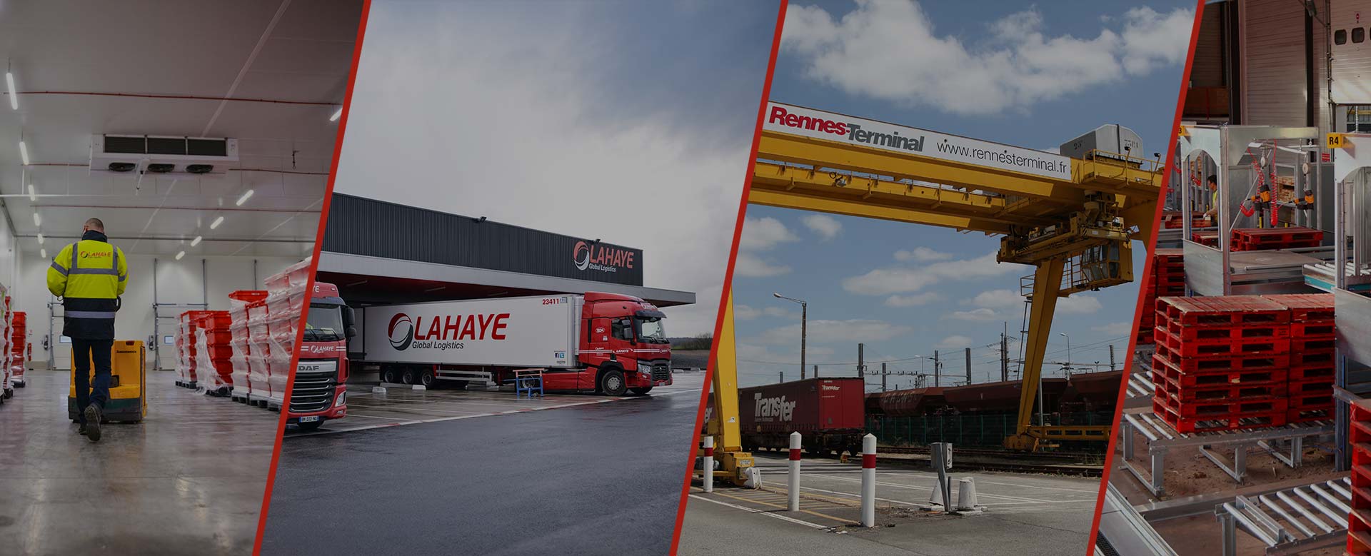 Lahaye Global Logistics Logistique Nos Metiers Header