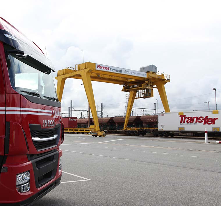 Lahaye Global Logistics Transport Multimodal Rennes Terminal