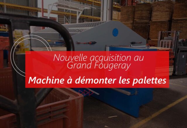 LA MACHINE A DÉMONTER LES PALETTES