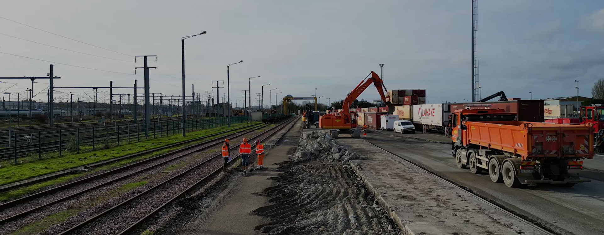 Lahaye Global Logistics Travaux Rennes Terminal Couverture