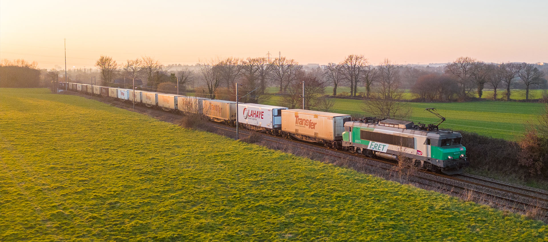 Lahaye Global Logistics Transport Combine Rail Route Rennes Lille Couverture 2