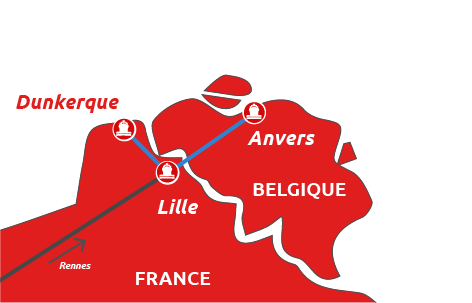 Carte Pour Rennes Dourges (1)