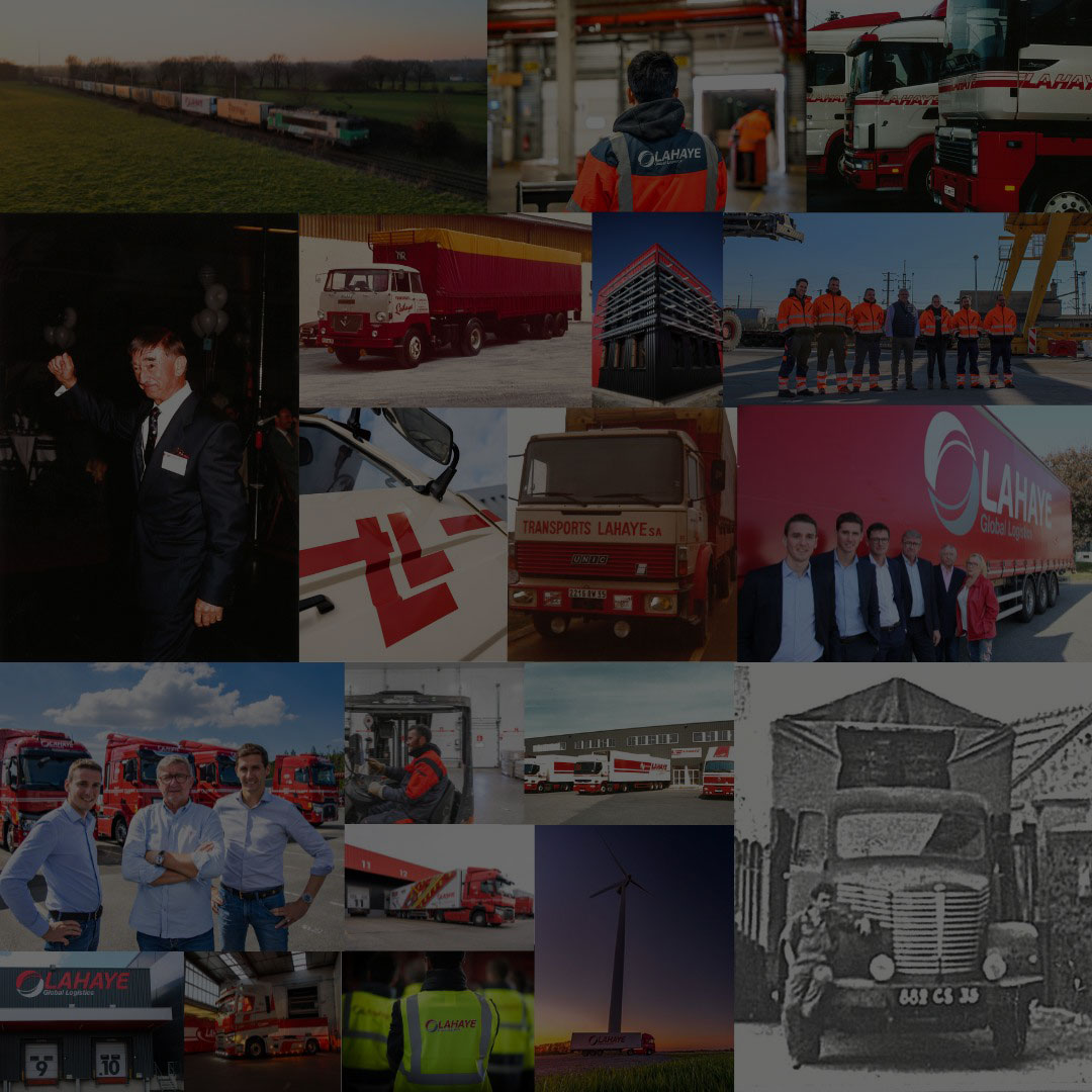 Lahaye Global Logistics 70 Ans Groupe Couverture