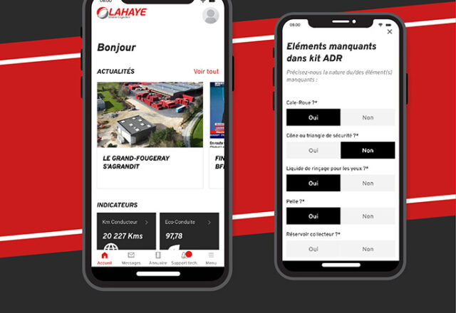 Une nouvelle Application Lahaye