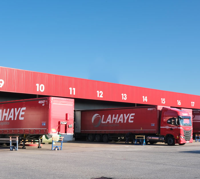 Lahaye Global Logistics Transport Routier Messaferie Palette