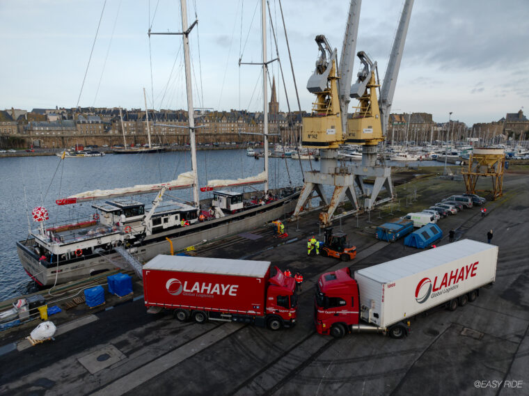 Lahaye Grain de sail camion